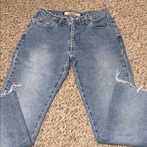 Vintage straight leg jeans